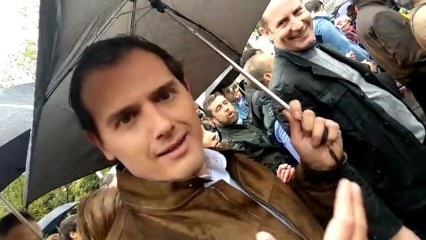 Albert Rivera ne la marcha por la España vaciada.