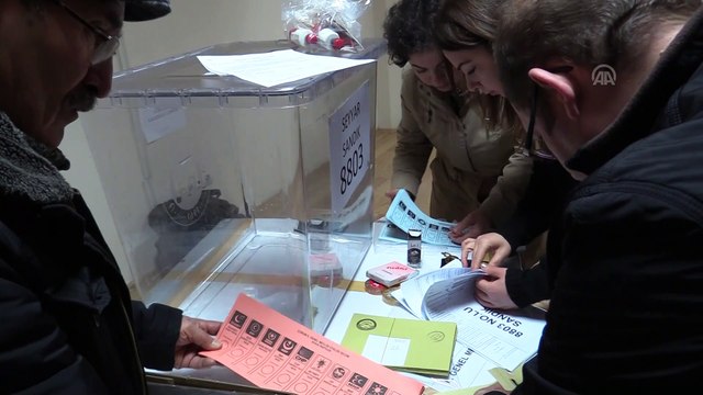 Türkiye sandık başında -Seyyar sandık - ÇORUM