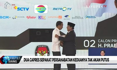 Jokowi dan Prabowo Sepakat Persahabatan  Keduanya Tak Akan Putus