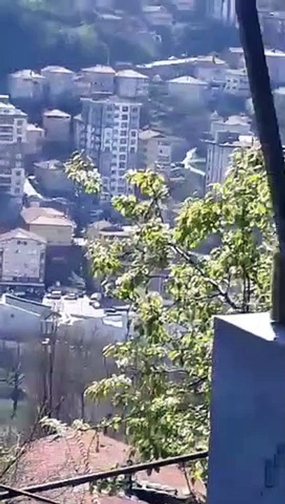Kozlu'da korkutan yangın