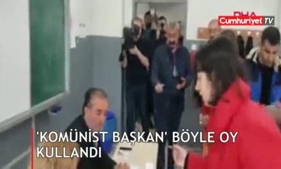 'Komünist Başkan' oyunu böyle kullandı