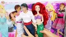 Disney Princesses poupées Barbie Robe de soirée jusqu'boneka Barbie gaun malam Bonecas Vestidos de noite