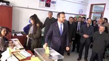 Saadet Partisi Ankara Büyükşehir Belediye Başkan Adayı Mesut Doğan oyunu kullandı - ANKARA