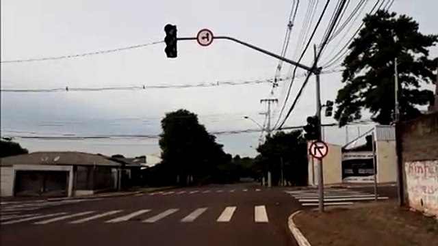 Semáforos apresentam problema no centro