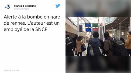 L’auteur de l’alerte à la bombe en gare de Rennes est... un employé de la SNCF