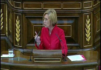 Rosa Díez insta a Rajoy aprobar la "asignatura pendiente" de la reforma de la Ley Electoral