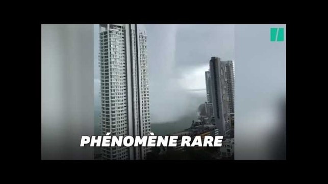 Une trombe marine frôle les côtes malaisiennes pendant 40 minutes