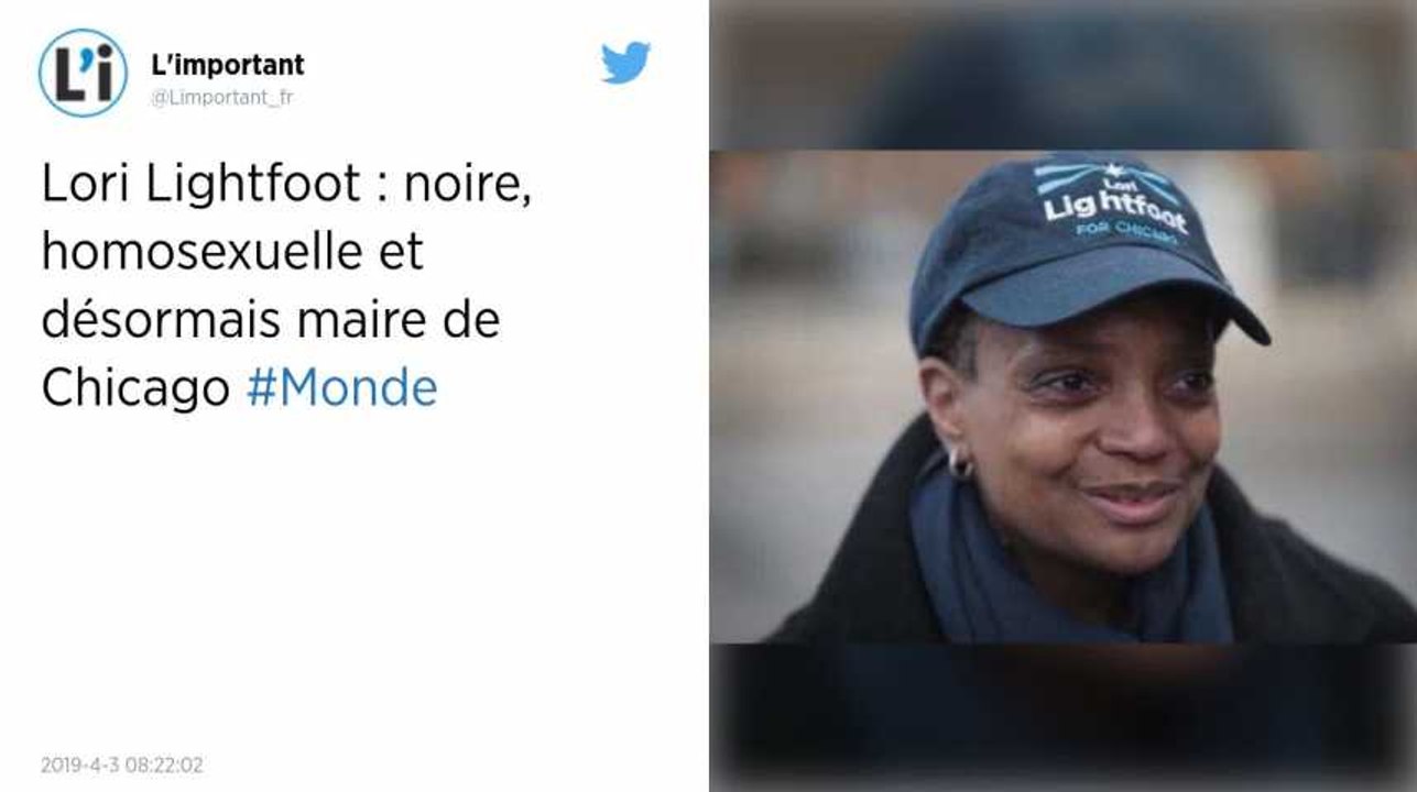 États-Unis. Chicago a élu une maire noire et homosexuelle, une première pour la ville
