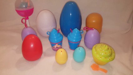 My Surprise Egg toy Collection so far. Cupcake Surprise Powerpuff Girls Kinder Egg plus many more