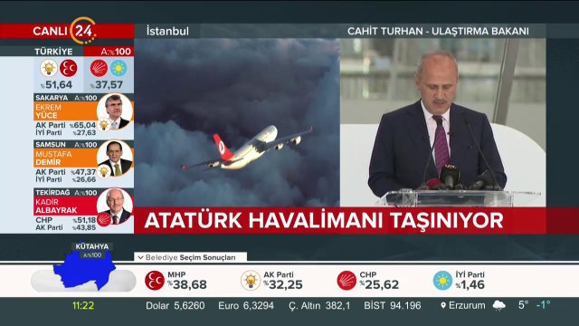 Atatürk Havalimanı taşınıyor