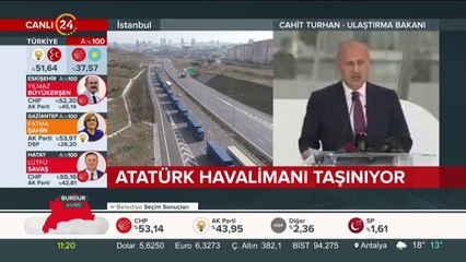 Atatürk Havalimanı taşınıyor