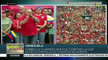 Continúa la marcha antiimperialista por la Paz de Venezuela