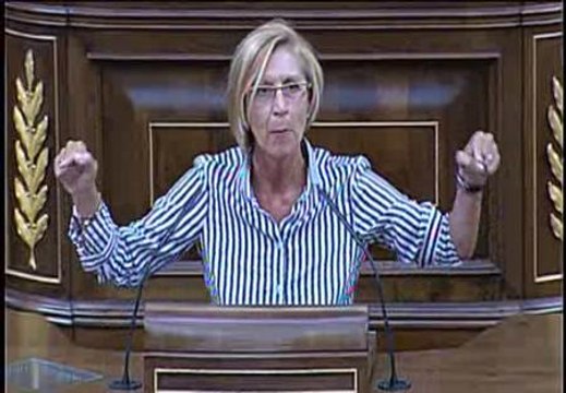 Rosa Díez: El grupo PP-PSOE ha expropiado la Constitución y la democracia
