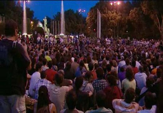 'Indignados' contra la reforma constitucional