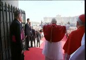 Júbilo para recibir al Papa en la Catedral de la Almudena de Madrid