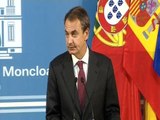 Zapatero agradece a Rubalcaba su apoyo