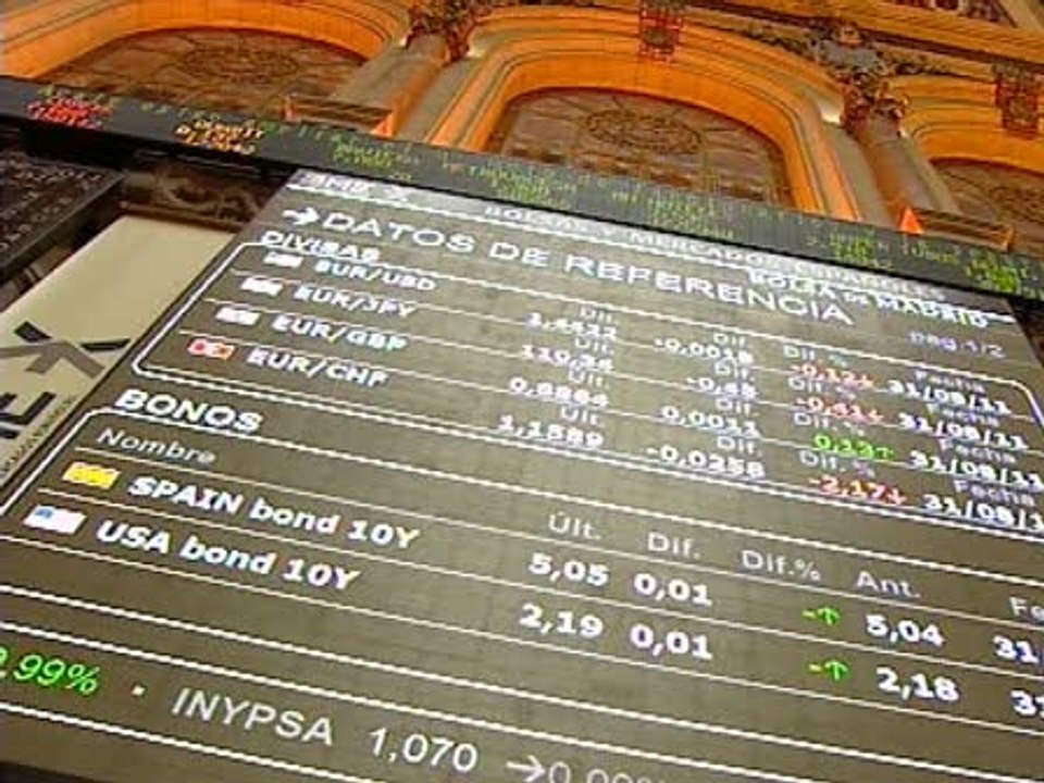 El Ibex 35 cierra con los valores en alza