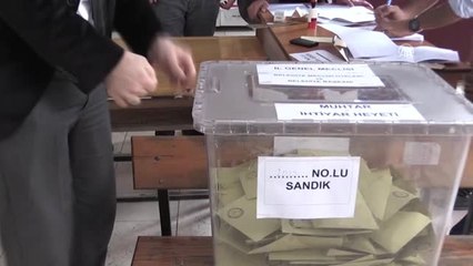 Oy Sayım İşlemi Başladı