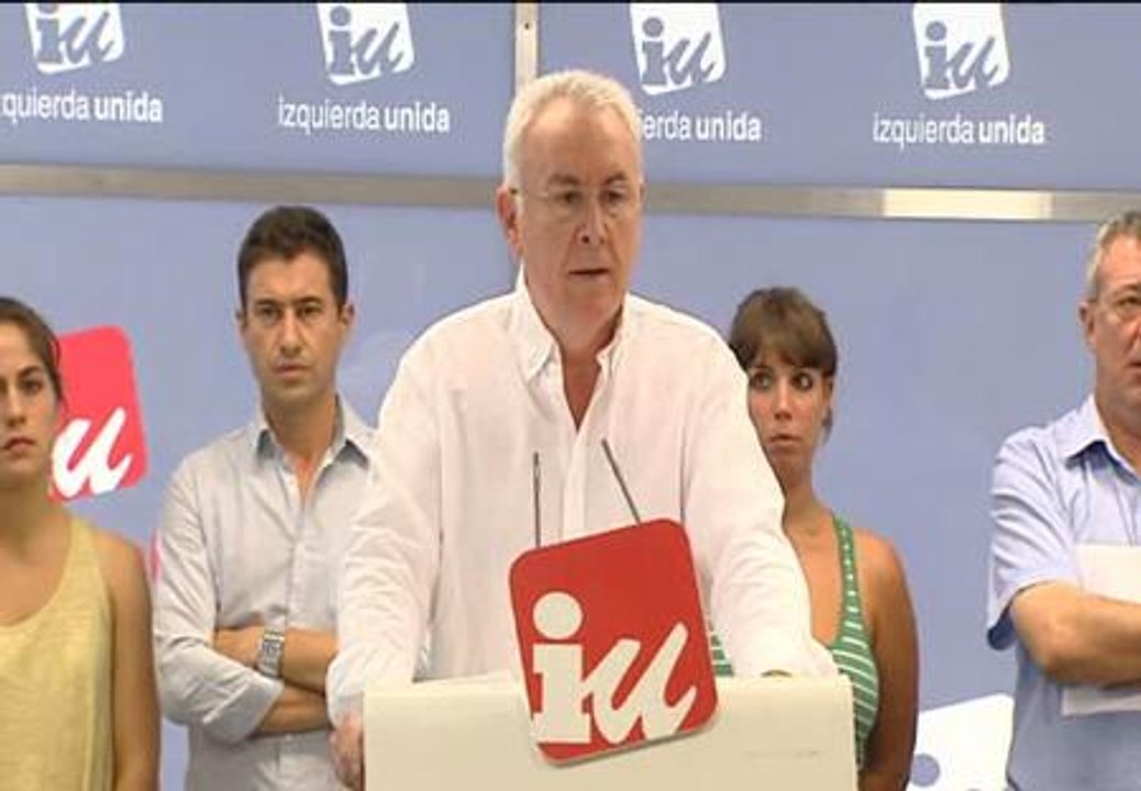 IU cree que el incluir el límite de déficit en la Constitución acabará con el Estado del bienestar