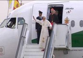Benedicto XVI aterriza en España