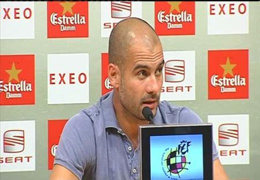 Guardiola: El Madrid está mejor que nosotros
