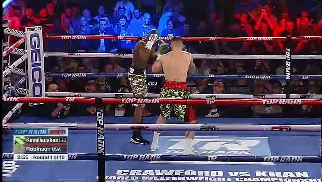 Egidijus Kavaliauskas vs Ray Robinson Full Fight HD