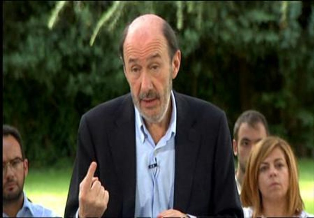 Rubalcaba: "Esta es la primera campaña en democracia sin temor a un atentado de ETA"