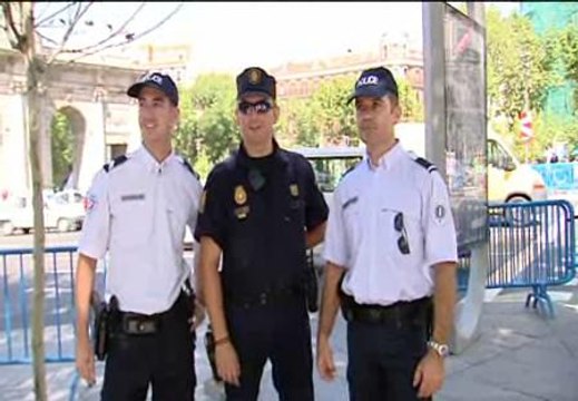 Policías franceses también patrullan durante la JMJ