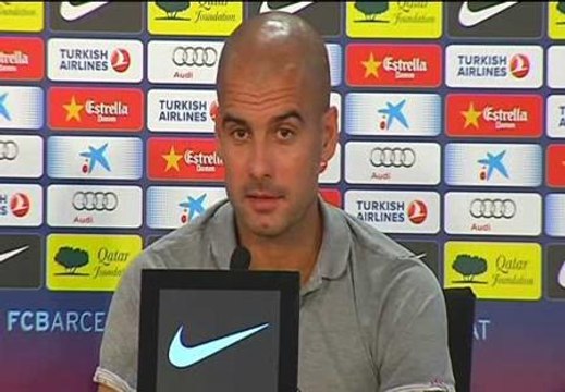 Guardiola: No hay excusas. El que gane será mejor