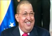 Primera comparecencia de Hugo Chávez con el pelo rapado