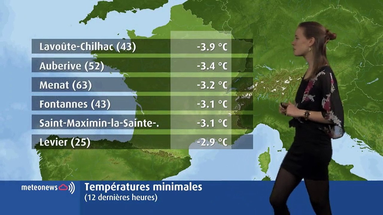Le temps de ce lundi: sec et ensoleillé