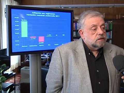 El paro bajó en julio en 42.059 personas