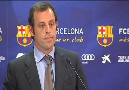 Sandro Rosell amenaza con romper relaciones con el Real Madrid