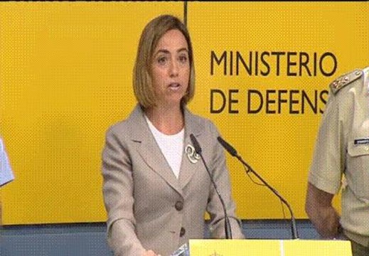 Chacón : El explosivo que mató a los soldados en Afganistán podría ser de más de 20 kilos