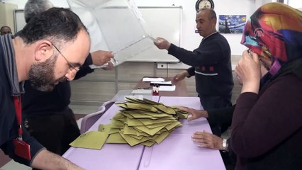 Oy sayım işlemi - NEVŞEHİR