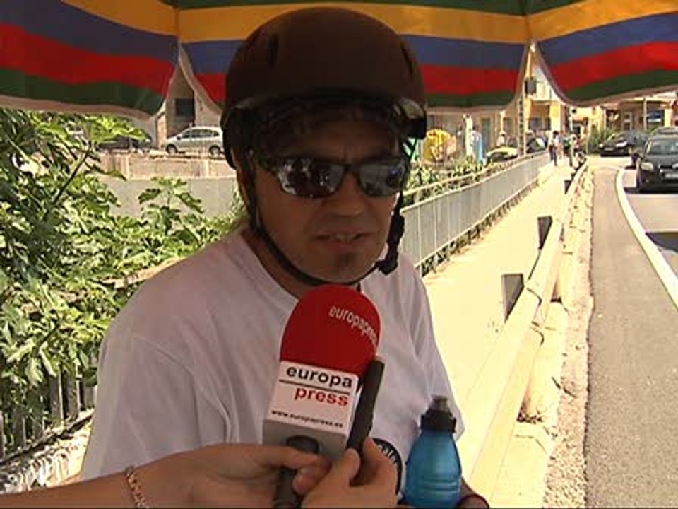 'Indignados' catalanes inician su marcha a Madrid