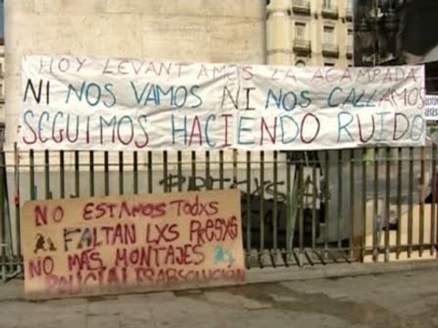 28 días después, el campamento de Sol, se levantó