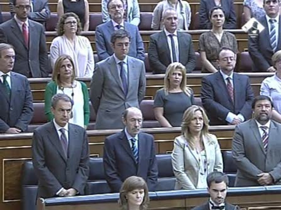 Minuto de silencio por las víctimas del terrorismo