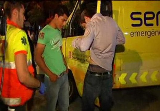 Un joven herido por arma blanca en Castelldefels (Barcelona)