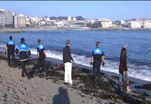 Muere un hombre ahogado en la playa de Orzán, en A Coruña