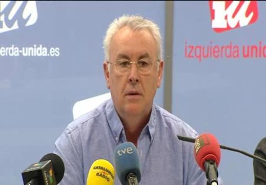 Cayo Lara: No se gira más a la izquierda permitiendo gobiernos del Partido Popular