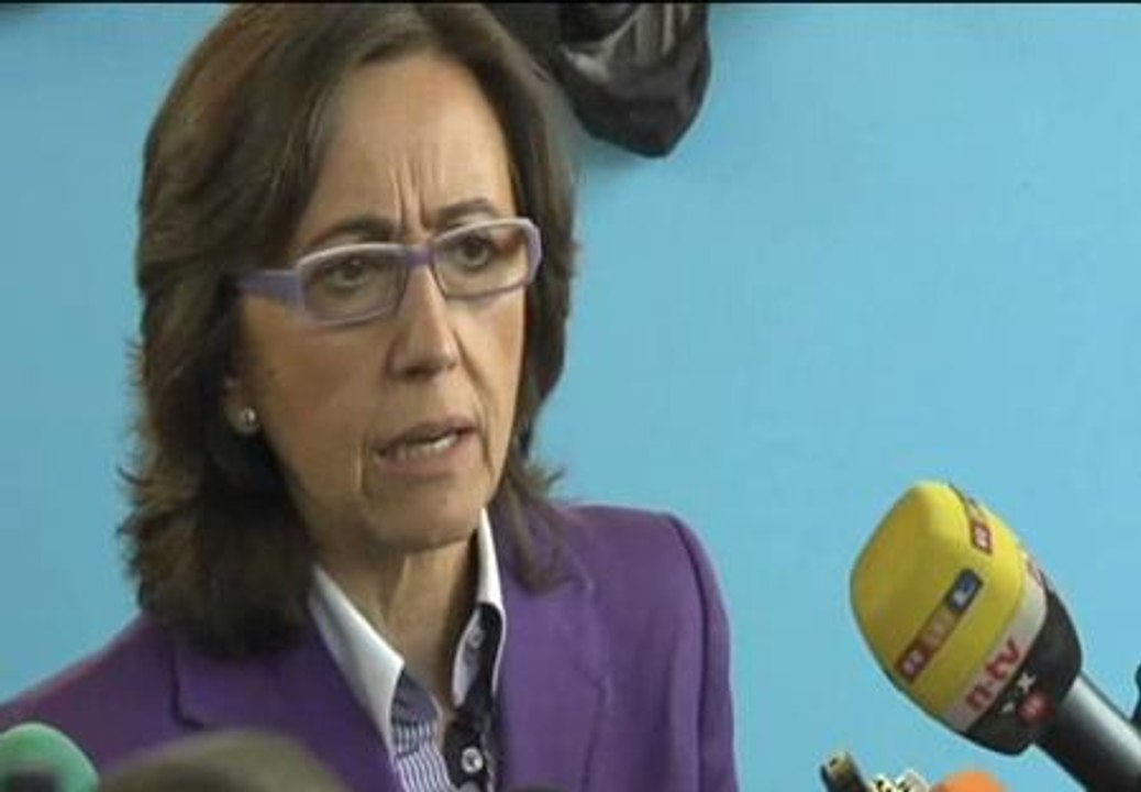 Rosa Aguilar ve insuficiente la ayuda de la Comisión Europea