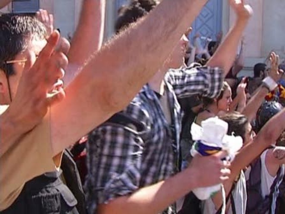 El 'Movimiento 15M' condena los actos violentos