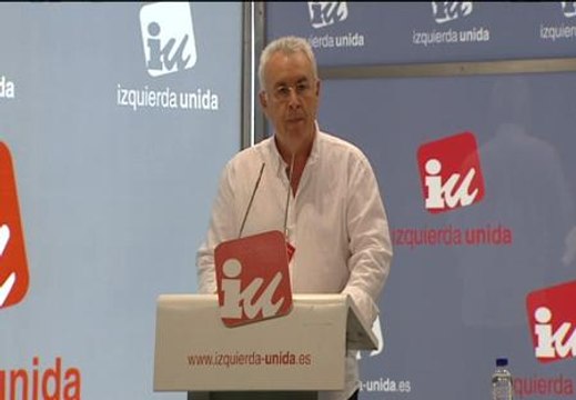 Cayo Lara: Rubalcaba se va poner la chaqueta de pana pero no tiene credibilidad