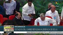 Nicaragua: 8a Cumbre de la AEC se proclama por fin del bloqueo a Cuba