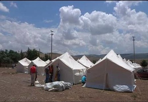 Construido el quinto campamento para la llegada de más refugiados sirios