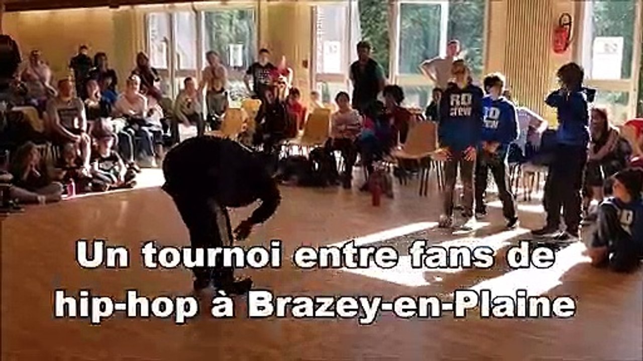 Un tournoi entre fans de hip-hop à Brazey-en-Plaine