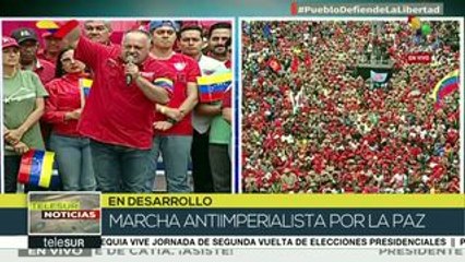 Diosdado Cabello llama a estar alerta ante sabotajes de la oposición