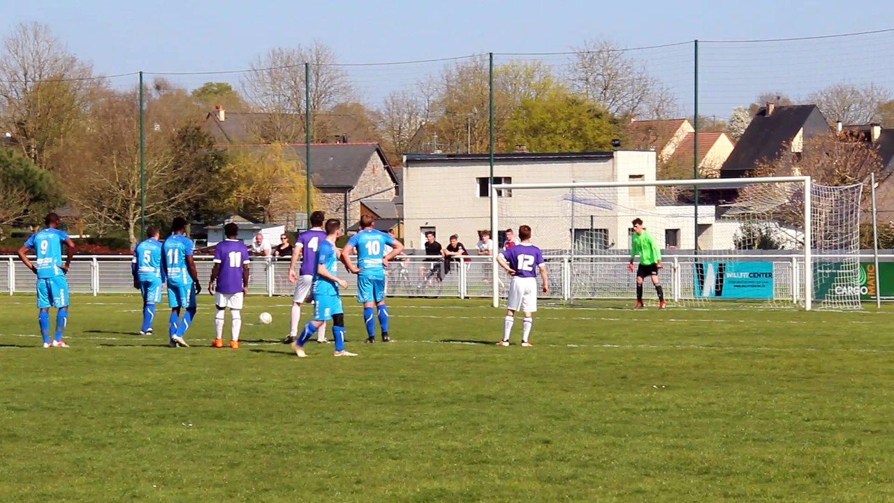 31/03/2019 : Soulgé B VS Chartres la Forêt. 4-1. Pénalty d'Antho.