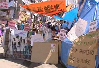 Los comerciantes de Sol quieren que finalice la acampada